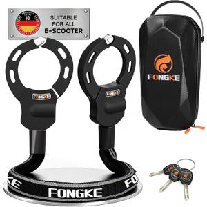 Scooter Lock Anti Theft, Bike Locks Heavy Duty with Waterproof Bag, 36.22in Bike Chain Lock, Electric Scooter Accessories, Security Bicycle Locks for E-Scooters, E-Bikes, Motorcycles
