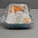 lalalark Color Changing Play Sink with Running Water, Kids Sink Toy with Electric Dishwasher, Chopping Sounds and Automatic Water Cycle System, Pretend Kitchen Sink for Toddler Birthday Gift (Blue)