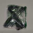 LIANYU Black Salad Forks Set of 12, Stainless Steel Silverware Flatware Forks, Appetizer Dessert Eating Utensils for Home Restaurant Wedding Party, Mirror Finish, Dishwasher Safe