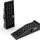 Car Ramps for Oil Changes and Lift, Portable High Profile Car Ramps for Garage, Heavy Duty Tire Ramps for Larger Vehicles and Support Jack, 2pcs