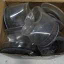 BUMACO 20Pcs Chair Leg Floor Protectors Chair Leg Protectors for Hardwood Floors Silicone Pads Covers to Protect Floors Universal L Clear Fit (1-5/16" to 2")