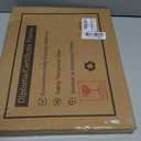 GraduationMall 8.5x11 Certificate Diploma Frame,Solid Wood & UV Protection Acrylic,Cherry Finish with Gold Trim