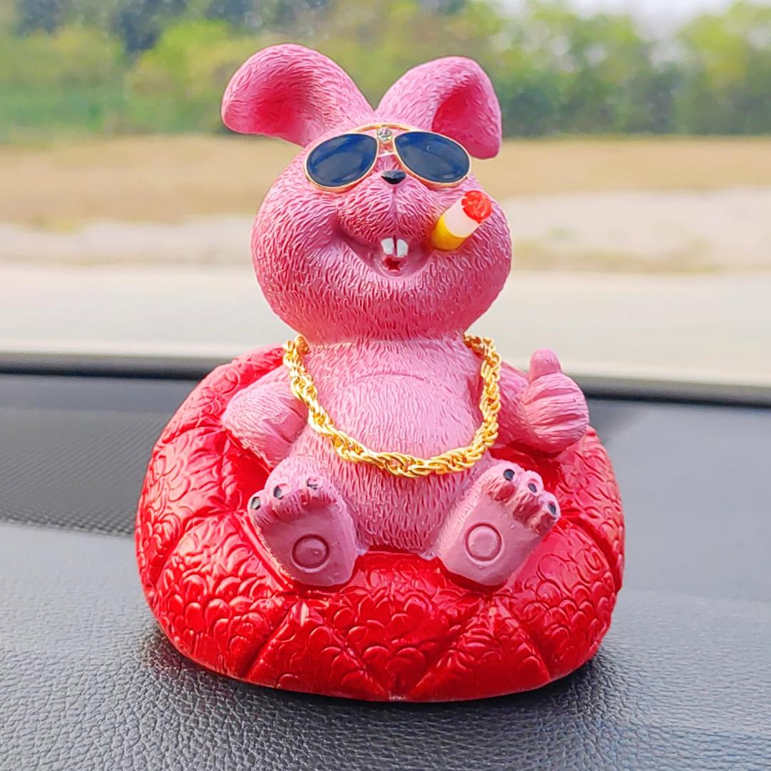 Cool Sofa Animal Car Dashboard Decorations, Fun Car Ornaments for Dashboard, Cute Car Decoration for Dash Car Accessories Interior, Office/Home Decor