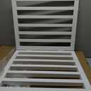 Air Conditioner Fence 3 Panels,Privacy Fence Covers, Composter Bin,Trash Can Fence,Aluminum Alloy Enclosure Panels for Hiding and Concealing Outside AC Unit (White, L39.37*W19.69*H31.527.56in)