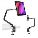 XAOSUN Tablet Stand Holder Adjustable, Aluminum Magnetic ipad Stand for Desk, Foldable Tablet Holder Mount 360°Rotation Compatible with iPad, iPhone, Portable Monitor, Kindle Galaxy Tab and More