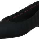 Skechers Women's Cleo Bewitch Ballet Flat (6, Black)