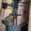 Bear Legit Maxx Ready to Hunt Compound Archery Bow, 70lb. Draw Weight, Right Hand, True Timber Strata/Black