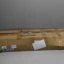 ManGuish 94.4" Long Console Table with Charging Station, Sofa Table with 2 Power Outlets & 2 USB Ports, Metal Frame, with Extension Cord, Behind Couch Table for Living Room Entryway, Rustic Brown