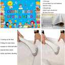 3 x Reading Themed Backdrop Open a Book Open a Mind Background World Book Day Children Students Classroom Party Decorations Library Elementary Banner Photo Booth Props (7X5FT)