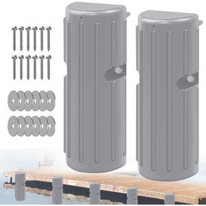 Dock Bumper Fender - Heavy Duty Boat Dock Bumpers for Edge & Side - Marine Fender Guard