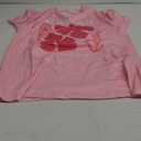 Oversized Graphic Shirt for Teens Girl Y2K Ocean Floral Short Sleeve Baggy Tee Shirts Vintage Aesthetic Coastal Tops (Medium, Pink Flower)