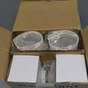 AVV Wall Sconces Set of Two, Wall Lamp Plug in with On/Off Switch, 2700K 4000K 5000K Selectable, Wall Lights for Bedroom, Living Room, Wall Decor for Bedroom, Fabric Linen Lamp Shades