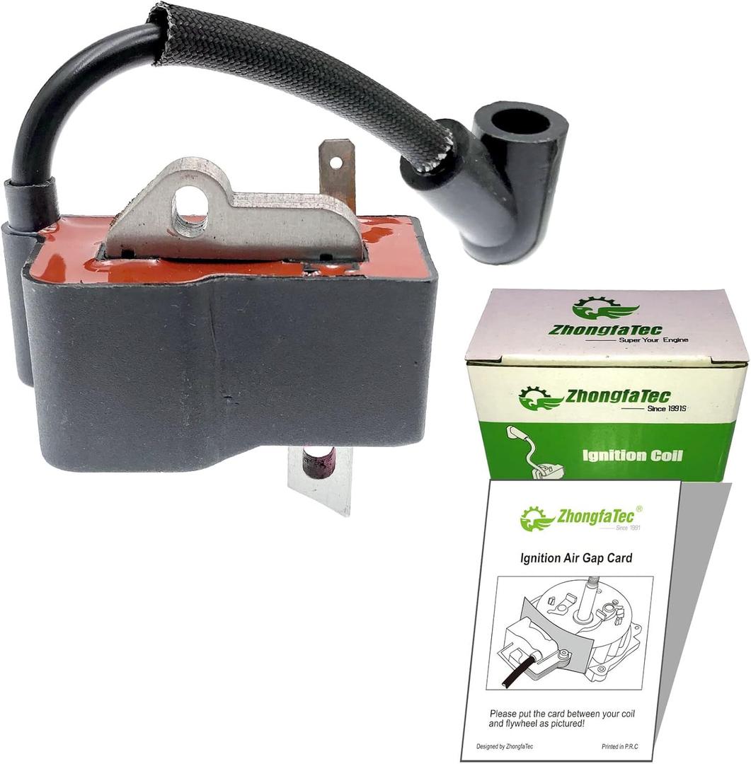ZhongfaTec-191 545108101 Coil Ignition Module for Husqvarna Handheld Leaf Blower 125B,125BVX,125BX,Replacse coil 585836101