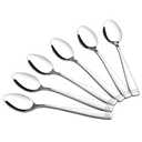 Obstnny 16-Piece Stainless Steel Teaspoons, Small Dessert Spoons Set