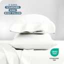 Bare Home Microfiber Pillow Cases - King Size Set of 2 - Cooling Pillowcases - Double Brushed - Ivory Pillowcases 2 Pack - Easy Care (King Pillowcase Set of 2, Ivory)