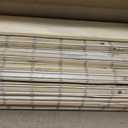 LazBlinds No Drill Bamboo Roman Shades, 27" W x 64" H, Malay Oak