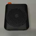 Voice Amplifier for Teachers, Dual Wireless Microphone Portable PA System with Magnetic Charging, 15W 15-Hour Speaker for Classroom, Training, Tour Guides, Yoga and Outdoor (Black)