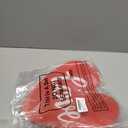 Remerry Leather Heart Placemats Set of 6 Red Heart Shaped Place Mats Waterproof Washable Table Kitchen Mats for Kitchen Dining Decor(Love,Red,14 x 13'')