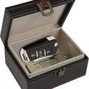 Diyife Faraday Box, RFID Box for Car Keys, Faraday Key Fob Protector Cage, AntiTheft Key Fob Car Key Signal Blocking Shielding Box Gift For Men, Small