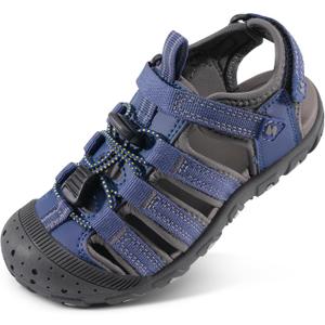 Stelle Boys Girls Sport Water Sandals Kids Summer Outdoor Beach Hiking Closed-Toe Athletic Shoes, Size 12ML
