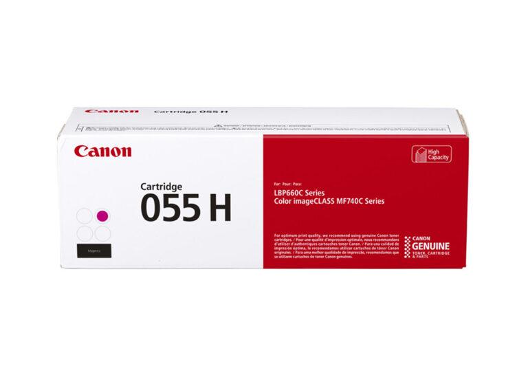 Canon Genuine 055 Magenta Toner Cartridge High Capacity Compatible with LBP664Cdw, MF741Cdw, MF743Cdw, MF745Cdw, MF746Cdw