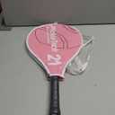 Kids Tennis Racket for Girls & Boys - 23 inch Youth Tennis Racket, Includes 420D Nylon Shoulder Strap Bag (Unicorn Pink)