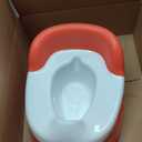 Bright Starts Disney and Pixar Cars Full Comfort Potty Training Toilet, Easy Clean Removable Bowl, Splash Guard, High Back for Comfort & Stability, Toddlers up to 50 lbs