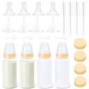 Puppy Kitten Nursing Bottle 5oz - Small Animal Feeding Kit with Nipples | Hand Feeding Supplies for Puppies, Kittens, Rabbits, Ferrets & Newborn Pets