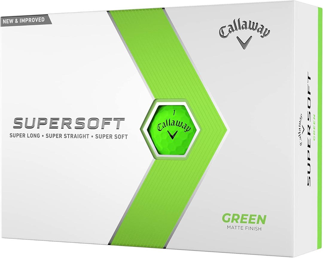 Callaway Golf Supersoft Golf Balls (2023) (Green)