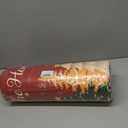 MJIAIDEA Christmas Kitchen Rugs Sets of 2, Red Christmas Tree & Black Santa - Snowman Double-Sided Print Kitchen Anti Fatigue Mat, Porch Decor Non Slip Door Mat 17x29 and 17x47 Inch