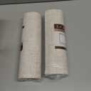 Set of 2 Tall Drum Lampshades for Table, Floor & Bedside Lamps - 10 * 10 * 10 inch, Medium Beige Gray Shades - Natural Fabric Spider Fitter - Modern & Rustic Interiors - By GO&SO Assembly Required (Oatmeal-Linen)