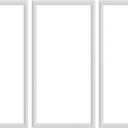 3 PCS Premade Wainscoting PanelsAccent Wall Panels for Interior Wall Decor,All Edges precut, Factory Primed Wall molding Pieces (12 x 24 in)