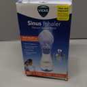Vicks Sinus Inhaler, Plug-in Non-Medicated Steam Inhaler for Sinus Relief, Allergies, Congestion & Colds, Vocal Steamer, Soothes Nasal & Throat Passages, Works with VapoPads (1 Included)