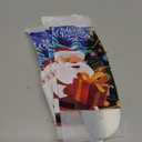 4 x Christmas Style Metal Shoe Horn Christmas Stocking Stuffers 7.5Inch Portable Quality Stainless Steeln Shoe Horn Fashion Travel (Christmas Style Silvery)