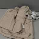 Wrap Around Dust Ruffle Bed Skirt - Cream - for Full Size Beds with 12 Inch Drop - Easy Fit Elastic Strap - Adjustable Pleated Bedskirt w/Brushed Fabric - Wrinkle Free - for Women, Men, Kids & Teens