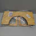 JACNITAD Foldable Toilet Stool, 7 Inch Poop Stool for Bathroom, Bamboo Toilet Stool Squat Adult, Collapsible Squatting Potty Stool with NonSlip Strip  Improve Squatting Posture and Comfort, Wood