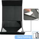 LIFELUM Gift Box 13.5''x10''x4'' Large Black Gifts Boxes with Magnetic Lids Luxury Gift Box for Groomsman Proposal Gifts Contains Card, Ribbon, Filler Birthday