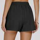 AKEWEI Dress Shorts for Women High Waisted Wide Leg Trendy Shorts