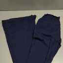 YEOREO CoreFlex Flare Leggings with Pockets for Women Scrunch Workout Leggings Butt Lifting Gym Yoga Pants (Small, Deep Navy)