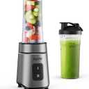 Syvio Blender for Shakes and Smoothies, 600W Personal Blender with 2 Speed Control, Bullet Blender with 2 BPA-Free 20Oz Sport Cup