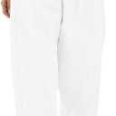 HeSaYep Women's High Waisted Sweatpants Workout Active Joggers Pants Baggy Lounge Bottoms (White), S
