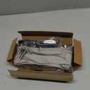 Eyekepper 5-pack Oversized Reading Glasses Square Large Frame Readers for Men and Women - Black +1.25