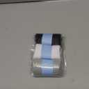 Women's Slouchy Socks Soft Casual Calf Socks Retro Scrunch Crew Socks 3/4 Pairs (Medium, Black&white&grey)