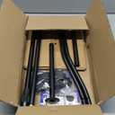 Adjustable Stand for Bose Speaker Stands, for OmniJewel Lifestyle 650, Surround Speaker 700, Floor Speakers Stands for Bose Floor Stand, with OmniJewel Bracket, Black (Pack of 2)