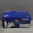 Brother Genuine High-Yield Black Toner Cartridge Twin Pack TN660 2PK (TN6602PK)