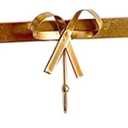 Coat Rack Wall Mounted Towel Hanger for Bathroom Bow Shaped 5 Hooks Decor Wall Hooks for Hanging for Robes Apartment Entryway, Gold