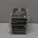 L3 Level 3 Nitrile Gloves - Professional Heavy Duty Disposable Gloves - Latex Free - Fits Snug - Pack Of 5, Box of 20 (Black, XL)