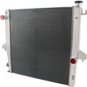 ENGINKUHLER 4 Row Radiator Compatible for 2003-2009 Dodge Ram 2500 3500 5.9 6.7 Cummins Diesel All Aluminum Radiators 2004 05 06 07 08 09 03 (4 Core)