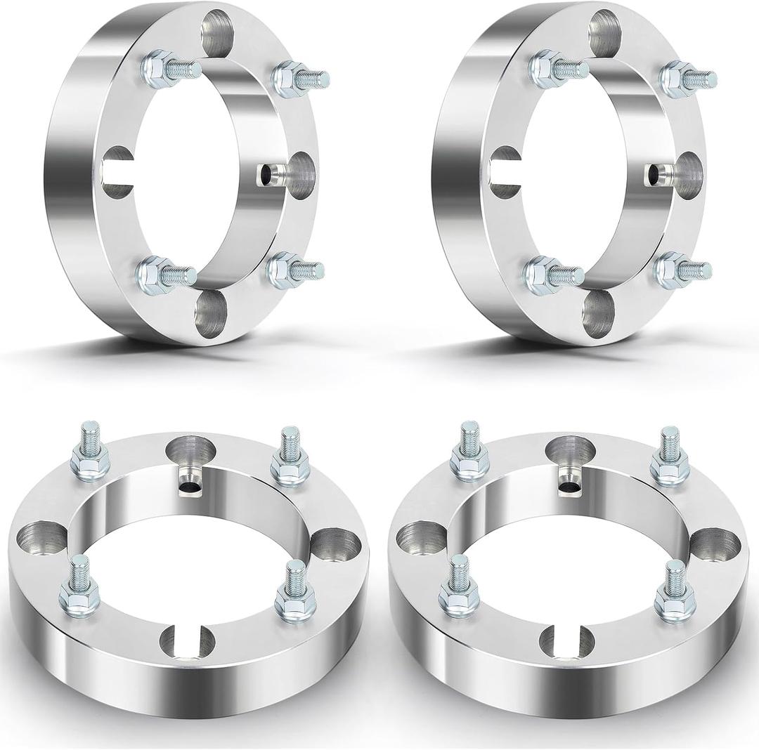 SCITOO 4X 1.5" 4 Lug Wheel Spacers 4x156mm to 4x156mm 10x1.25 131 fits for 2015-2017 for RZR S 900 2014-2017 for RZR XP 1000