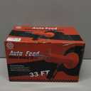 Drainsoon Auto Feed Drain Auger with Drill Adapter, 33 Feet Drain Snake Hair Clog Remover, Manual or Powered Plumbing Snake Drain Cleaner for Bathroom, Shower, Kitchen Sink, Comes with Gloves